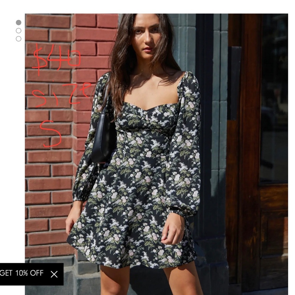 Square neck dress